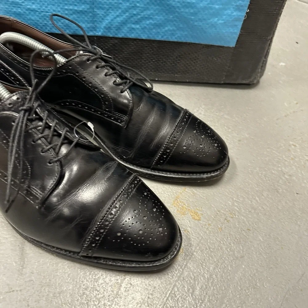 ALLEN EDMONDS  mens‎ leather oxford brogue lace up comfy work dress 10C $375